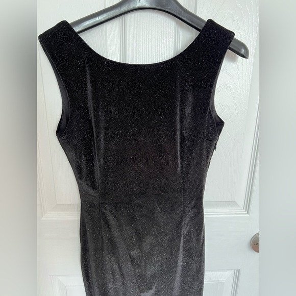 Black Glitter Dress - Picture 2 of 4